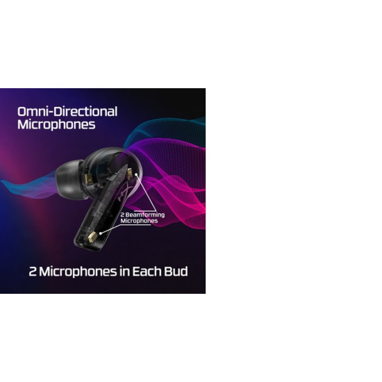 HyperX Cloud MIX Buds 2 Wireless Headphones (Black) HyperX Cloud MIX Buds 2 Wireless Headphones (Black)