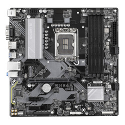 Mainboard|GIGABYTE|Intel B760 Express|LGA1700|Micro-ATX|Memory DDR5|Memory slots 4|2xPCI-Express 3.0 1x|1xPCI-Express 4.0 16x|2xM.2|1x15pin D-sub|1xHDMI|1xDisplayPort|2xUSB 2.0|5xUSB 3.2|1xUSB-C|1xPS/2|1xRJ45|3xAudio port|B760MD3HP1.0