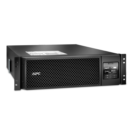 APC Smart-UPS On-Line SRT5KRMXLI - 5000VA, 6x C13, 4x C19 output, rack mountable, Embedded NMC APC Smart-UPS On-Line SRT5KRMXLI - 5000VA, 6x C13, 4x C19 output, rack mountable, Embedded NMC