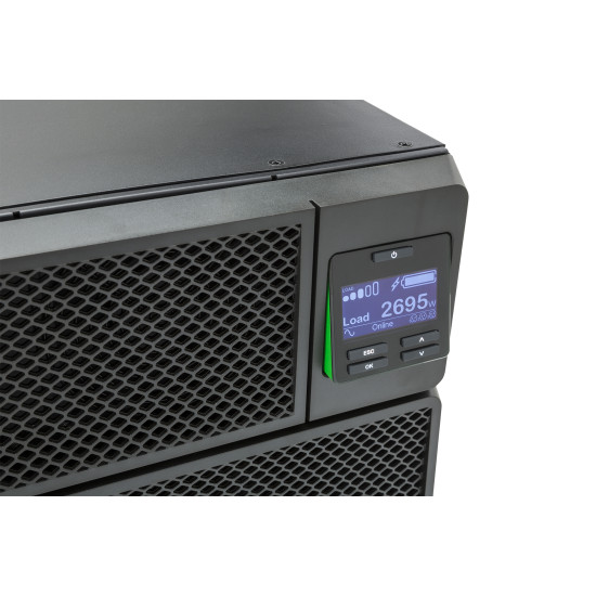 APC Smart-UPS On-Line SRT5KRMXLI - 5000VA, 6x C13, 4x C19 output, rack mountable, Embedded NMC APC Smart-UPS On-Line SRT5KRMXLI - 5000VA, 6x C13, 4x C19 output, rack mountable, Embedded NMC