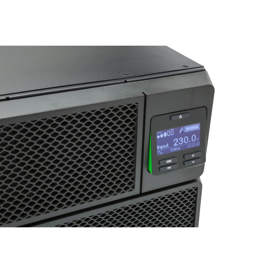 APC Smart-UPS On-Line SRT5KRMXLI - 5000VA, 6x C13, 4x C19 output, rack mountable, Embedded NMC APC Smart-UPS On-Line SRT5KRMXLI - 5000VA, 6x C13, 4x C19 output, rack mountable, Embedded NMC