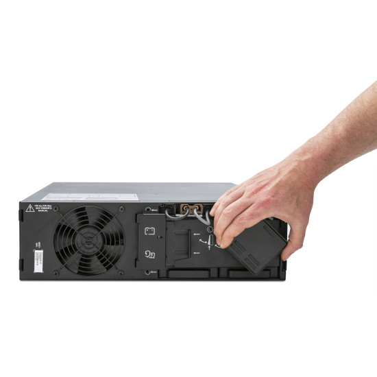 APC Smart-UPS On-Line SRT5KRMXLI - 5000VA, 6x C13, 4x C19 output, rack mountable, Embedded NMC APC Smart-UPS On-Line SRT5KRMXLI - 5000VA, 6x C13, 4x C19 output, rack mountable, Embedded NMC