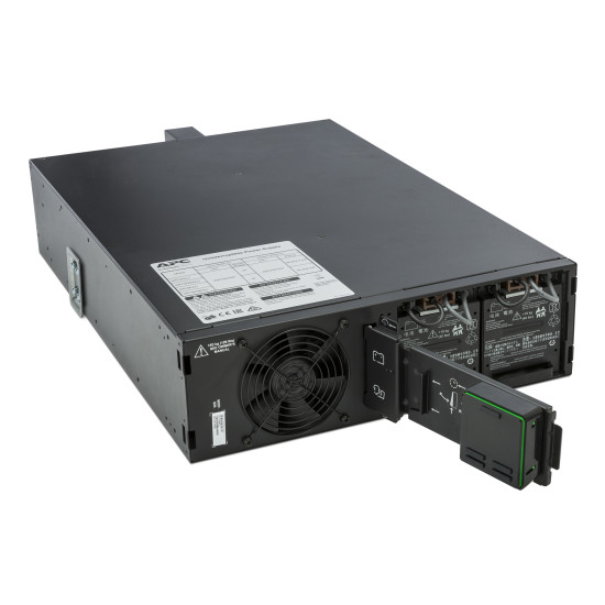 APC Smart-UPS On-Line SRT5KRMXLI - 5000VA, 6x C13, 4x C19 output, rack mountable, Embedded NMC APC Smart-UPS On-Line SRT5KRMXLI - 5000VA, 6x C13, 4x C19 output, rack mountable, Embedded NMC