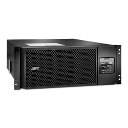APC Smart-UPS On-Line SRT6KRMXLI - 6kW/VA, 6x C13 + 4x C19 + hardwire 1 phase output, rack mountable, Embedded NMC
