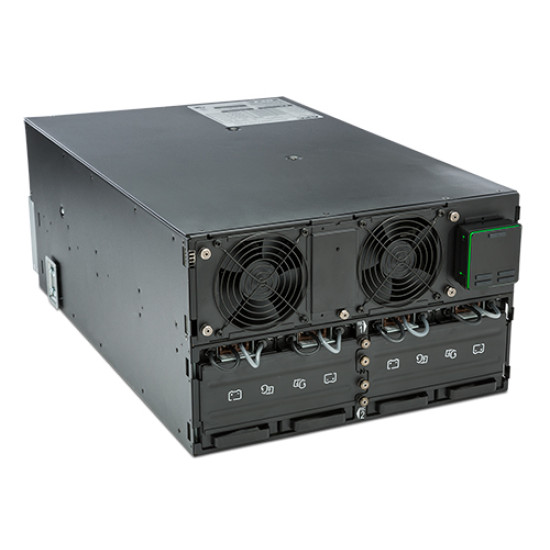 APC Smart-UPS On-Line SRT8KRMXLI - 8kW/VA, 6x C13 + 4x C19 + hardwire 1phase output, rack mountable, Embedded NMC APC Smart-UPS On-Line SRT8KRMXLI - 8kW/VA, 6x C13 + 4x C19 + hardwire 1phase output, rack mountable, Embedded NMC