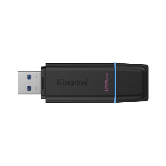 128GB Portable USB 3.2 Gen 1 DataTraveler Exodia Black/Blue