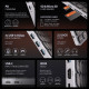 KEYBOARD + I/O HUB 9IN1/0.6M HMC-KB-US AXAGON KEYBOARD + I/O HUB 9IN1/0.6M HMC-KB-US AXAGON