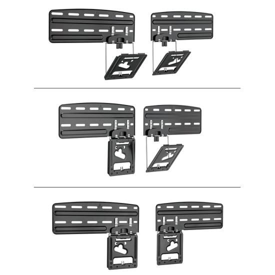 Neomounts WL30-265BL1 TV mount wall 43-85" Samsung screens - ultra-flat