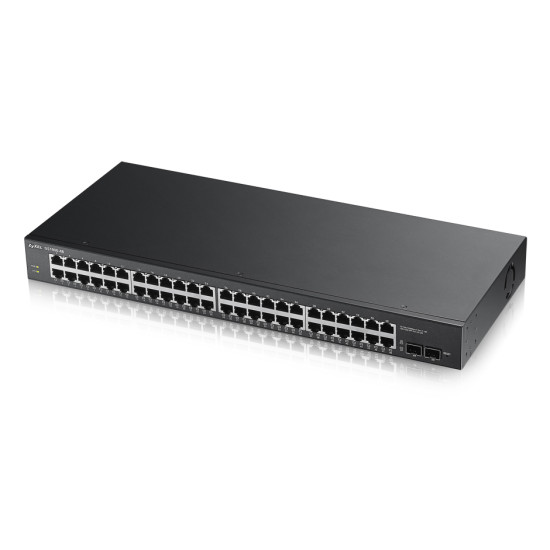 Zyxel GS1900-48-EU0102F network switch L2 Gigabit Ethernet (10/100/1000) Black Zyxel GS1900-48-EU0102F network switch L2 Gigabit Ethernet (10/100/1000) Black