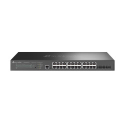 Omada 24-Port 2.5GBASE-T and 4-Port 10GE SFP+ L2+ Managed Switch with 16-Port PoE+ & 8-Port PoE++