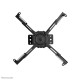 Neomounts CL25-530BL1 Beamer ceiling mount - h 25,5 cm - easy-install - full motion Neomounts CL25-530BL1 Beamer ceiling mount - h 25,5 cm - easy-install - full motion