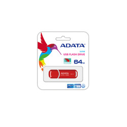 MEMORY DRIVE FLASH USB3.1 64GB/RED AUV150-64G-RRD ADATA