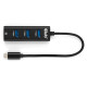 CLUB3D CSV-1549 interface hub USB Type-C 5000 Mbit/s Black CLUB3D CSV-1549 interface hub USB Type-C 5000 Mbit/s Black