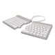 R-Go Tools Ergonomic keyboard R-Go Split Break with break software, ergonomic split keyboard, QWERTY (US), Bluetooth, white R-Go Tools Ergonomic keyboard R-Go Split Break with break software, ergonomic split keyboard, QWERTY (US), Bluetooth, white