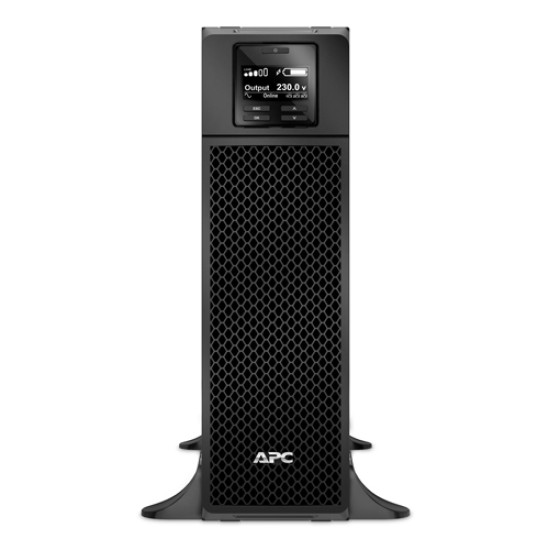 APC Smart-UPS On-Line, 5kVA, Tower, 230V, 6x C13+4x C19 IEC outlets, Network Card+SmartSlot, Extended runtime, W/O rail kit APC Smart-UPS On-Line, 5kVA, Tower, 230V, 6x C13+4x C19 IEC outlets, Network Card+SmartSlot, Extended runtime, W/O rail kit
