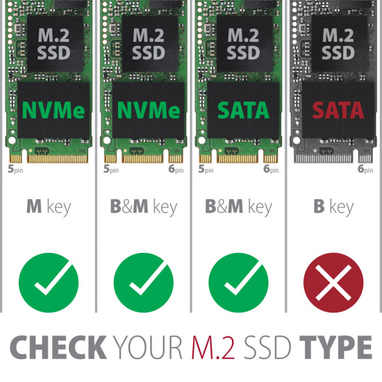 SSD ACC ENCLOSURE M.2 NVME/SATA USB-C EEM2-SB2 AXAGON SSD ACC ENCLOSURE M.2 NVME/SATA USB-C EEM2-SB2 AXAGON