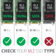 SSD ACC ENCLOSURE M.2 NVME/SATA USB-C EEM2-SB2 AXAGON SSD ACC ENCLOSURE M.2 NVME/SATA USB-C EEM2-SB2 AXAGON