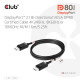 DisplayPort™ 2.1 Bi-Directional VESA DP80 Certified Cable 4K240Hz, 8K60Hz or 10K60Hz M/M 1.6m/5.25ft DisplayPort™ 2.1 Bi-Directional VESA DP80 Certified Cable 4K240Hz, 8K60Hz or 10K60Hz M/M 1.6m/5.25ft