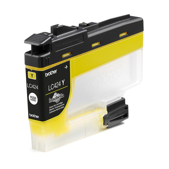 Brother LC424Y ink cartridge 1 pc(s) Original Yellow Brother LC424Y ink cartridge 1 pc(s) Original Yellow