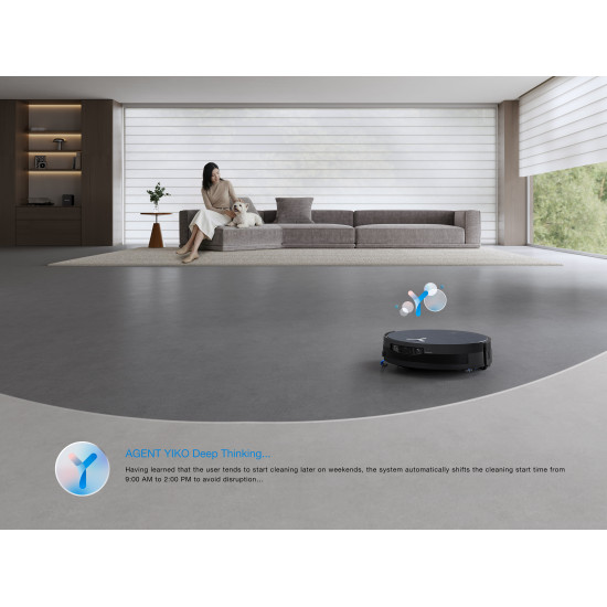 VACUUM CLEANER ROBOT/DEEBOT X12 OMNICYCLONE ECOVACS