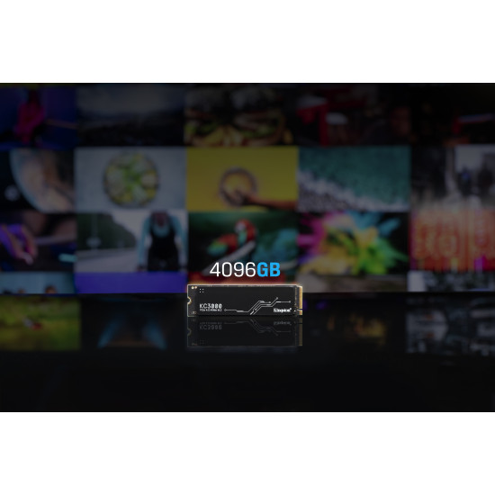 Kingston Technology 4096G KC3000 M.2 2280 NVMe SSD Kingston Technology 4096G KC3000 M.2 2280 NVMe SSD
