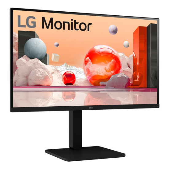 LCD Monitor|LG|27"|Panel IPS|1920x1080|16:9|100Hz|Matte|Speakers|Swivel|Pivot|Height adjustable|Tilt|Colour Black|27BA550-B LCD Monitor|LG|27"|Panel IPS|1920x1080|16:9|100Hz|Matte|Speakers|Swivel|Pivot|Height adjustable|Tilt|Colour Black|27BA550-B