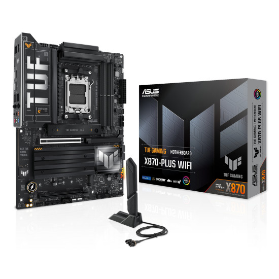 ASUS TUF GAMING X870-PLUS WIFI AMD X870 Socket AM5 ATX ASUS TUF GAMING X870-PLUS WIFI AMD X870 Socket AM5 ATX