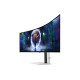 Samsung G93SD computer monitor 124.5 cm (49") 5120 x 1440 pixels Dual QHD OLED Silver Samsung G93SD computer monitor 124.5 cm (49") 5120 x 1440 pixels Dual QHD OLED Silver