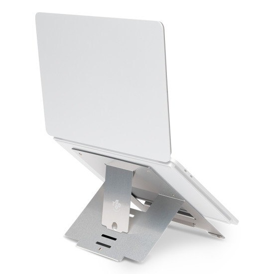 R-Go Tools Laptop stand R-Go Riser Flexible, adjustable folding laptop riser, ergonomic, Hylite aluminum, silver R-Go Tools Laptop stand R-Go Riser Flexible, adjustable folding laptop riser, ergonomic, Hylite aluminum, silver