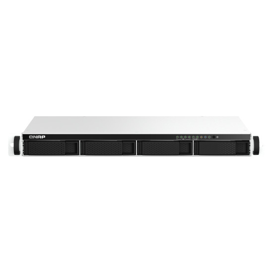 QNAP TS-464eU NAS Rack (1U) Intel® Celeron® N5095 8 GB DDR4 0 TB QNAP Turbo System Aluminium, Black QNAP TS-464eU NAS Rack (1U) Intel® Celeron® N5095 8 GB DDR4 0 TB QNAP Turbo System Aluminium, Black