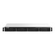 QNAP TS-464eU NAS Rack (1U) Intel® Celeron® N5095 8 GB DDR4 0 TB QNAP Turbo System Aluminium, Black QNAP TS-464eU NAS Rack (1U) Intel® Celeron® N5095 8 GB DDR4 0 TB QNAP Turbo System Aluminium, Black