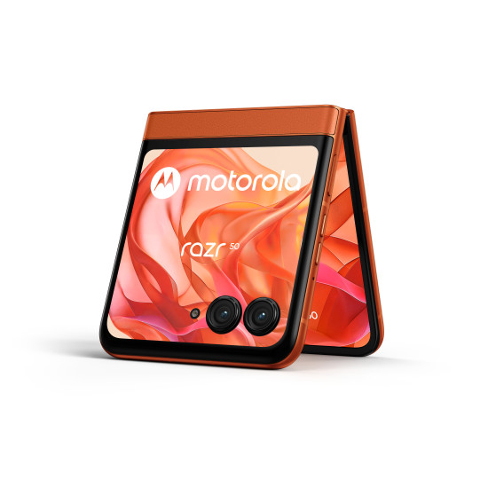 Motorola razr 50 17.5 cm (6.9") Dual SIM Android 14 5G USB Type-C 8 GB 256 GB 4200 mAh Orange Motorola razr 50 17.5 cm (6.9") Dual SIM Android 14 5G USB Type-C 8 GB 256 GB 4200 mAh Orange