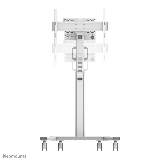 NEOMOUNTS BY NEWSTAR SELECT MOBILE DISPLAY FLOOR STAND (32-75") 10 CM. WHEELS WHITE NEOMOUNTS BY NEWSTAR SELECT MOBILE DISPLAY FLOOR STAND (32-75") 10 CM. WHEELS WHITE
