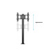 M Display Stand 180 Single Black w, Floormount