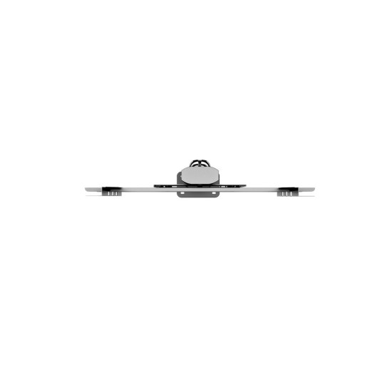M Display Stand 180 Single Black w, Floormount