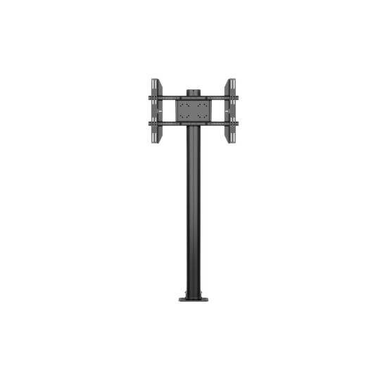 M Display Stand 180 Single Black w, Floormount