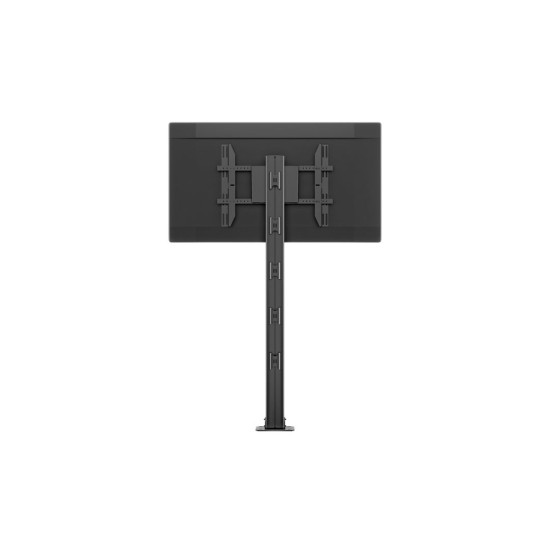 M Display Stand 180 Single Black w, Floormount