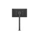 M Display Stand 180 Single Black w, Floormount