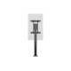 M Display Stand 180 Single Black w, Floormount