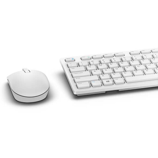 DELL KM636 keyboard Mouse included RF Wireless QWERTY English White