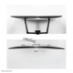 Neomounts DS75-450WH2 Monitor arm 17-32" - gas spring - Topfix - 180°-stop