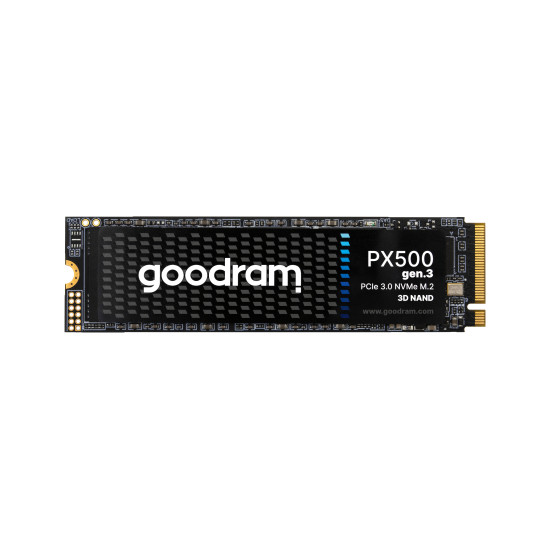Goodram PX500 GEN.3 SSDPR-PX500-256-80-G3 internal solid state drive 256 GB M.2 PCI Express 3.0 NVMe 3D NAND Goodram PX500 GEN.3 SSDPR-PX500-256-80-G3 internal solid state drive 256 GB M.2 PCI Express 3.0 NVMe 3D NAND