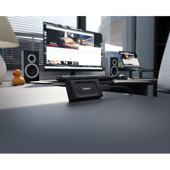 Kingston Technology 1TB XS1000 External USB 3.2 Gen 2 Portable Solid State Drive Kingston Technology 1TB XS1000 External USB 3.2 Gen 2 Portable Solid State Drive