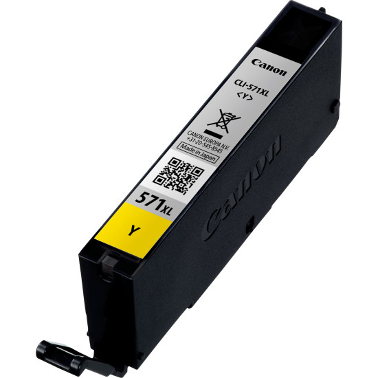 Canon CLI-571XL High Yield Yellow Ink Cartridge Canon CLI-571XL High Yield Yellow Ink Cartridge