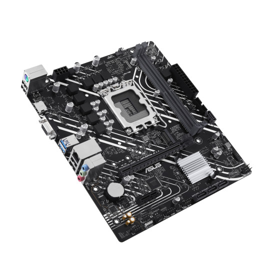 Mainboard|ASUS|Intel H610|LGA1700|Micro-ATX|Memory DDR5|Memory slots 2|1xPCI-Express 3.0 1x|1xPCI-Express 4.0 16x|1xM.2|1x15pin D-sub|1xHDMI|4xUSB 2.0|2xUSB 3.2|1xPS/2|1xRJ45|3xAudio port|PRIMEH610M-K Mainboard|ASUS|Intel H610|LGA1700|Micro-ATX|Memory DDR5|Memory slots 2|1xPCI-Express 3.0 1x|1xPCI-Express 4.0 16x|1xM.2|1x15pin D-sub|1xHDMI|4xUSB 2.0|2xUSB 3.2|1xPS/2|1xRJ45|3xAudio port|PRIMEH610M-K