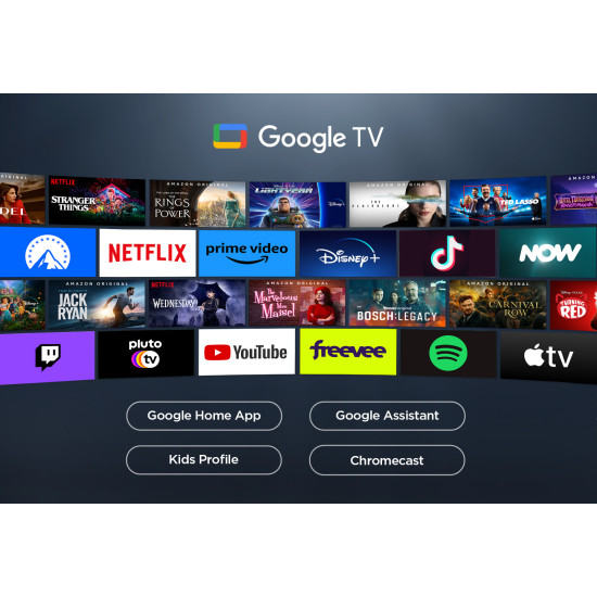 TCL C65 Serie C6 Smart TV QLED 4K 43" 43C655, Dolby Vision, Dolby Atmos, Google TV TCL C65 Serie C6 Smart TV QLED 4K 43" 43C655, Dolby Vision, Dolby Atmos, Google TV