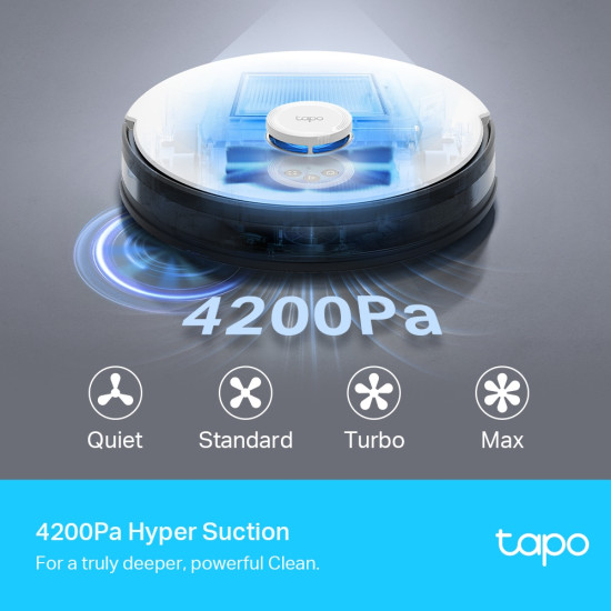TP-Link Tapo LiDAR Navigation Robot Vacuum & Mop TP-Link Tapo LiDAR Navigation Robot Vacuum & Mop