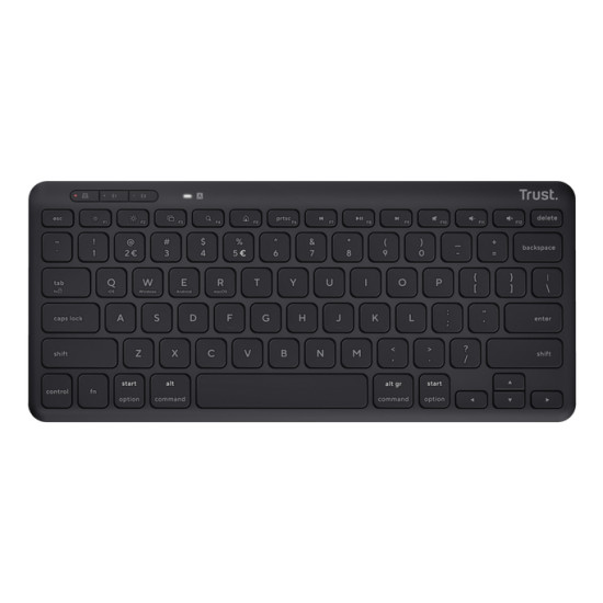 Trust Lyra keyboard Universal RF Wireless + Bluetooth QWERTY US English Black Trust Lyra keyboard Universal RF Wireless + Bluetooth QWERTY US English Black
