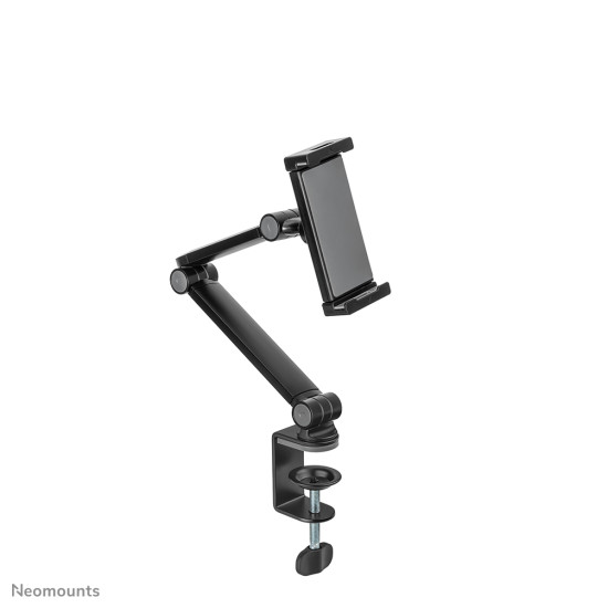 Neomounts DS15-545BL1 Tablet holder desk clamp 4.7-12.9" - universal - full motion Neomounts DS15-545BL1 Tablet holder desk clamp 4.7-12.9" - universal - full motion