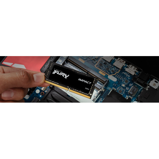 32GB 3200MT/s DDR4 CL20 SODIMM (Kit of 2) FURY Impact 32GB 3200MT/s DDR4 CL20 SODIMM (Kit of 2) FURY Impact